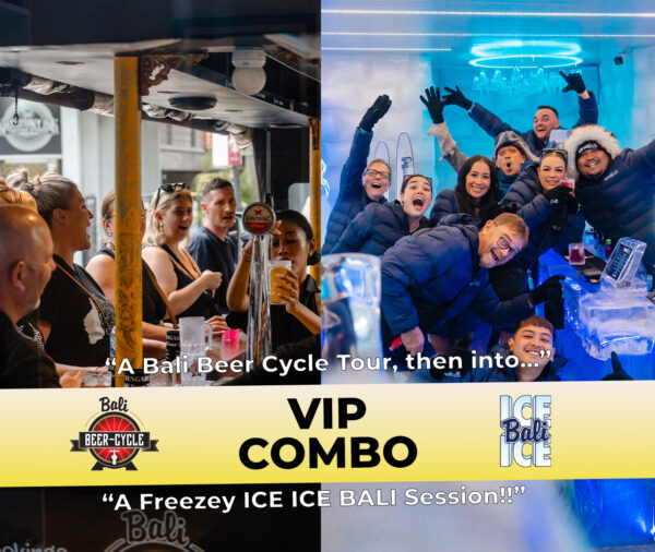 VIP Combo Bali Beer Cycle and Ice Ice Bali - Ice Ice Bali - Official Site